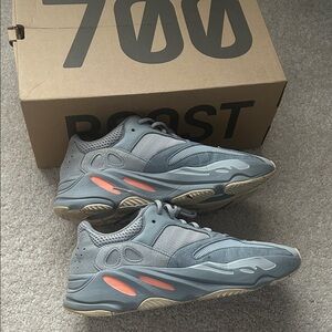 Adidas Yeezy Boost 700 - Gray and Coral